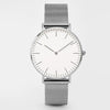 Luxury Brand Women Watches Fashion Stainless Steel Strap Quartz Wrist Watch Ultra-thin Ladies Dress Watch Men Watches Clock Gift