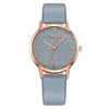 Top Brand High Quality Fashion Womens Ladies Simple Watches Geneva Faux Leather Analog Quartz Wrist Watch clock saat Gift