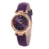 Top Brand High Quality Fashion Womens Ladies Simple Watches Geneva Faux Leather Analog Quartz Wrist Watch clock saat Gift