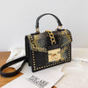 Bolsas de luxo bolsas femininas designer rebite crossbody sacos para as mulheres 2019 moda pequena bolsa mensageiro ombro senhoras saco mão vermelho