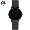 Femmes montres haut de gamme marque de luxe japon mouvement à Quartz en acier inoxydable argent cadran blanc étanche montres relogio feminino