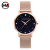 Femmes montres haut de gamme marque de luxe japon mouvement à Quartz en acier inoxydable argent cadran blanc étanche montres relogio feminino