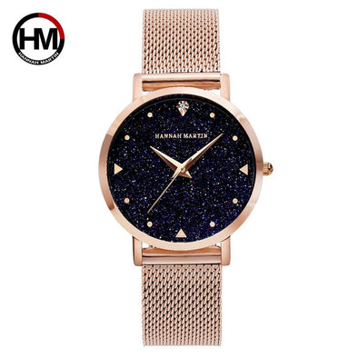 Femmes montres haut de gamme marque de luxe japon mouvement à Quartz en acier inoxydable argent cadran blanc étanche montres relogio feminino